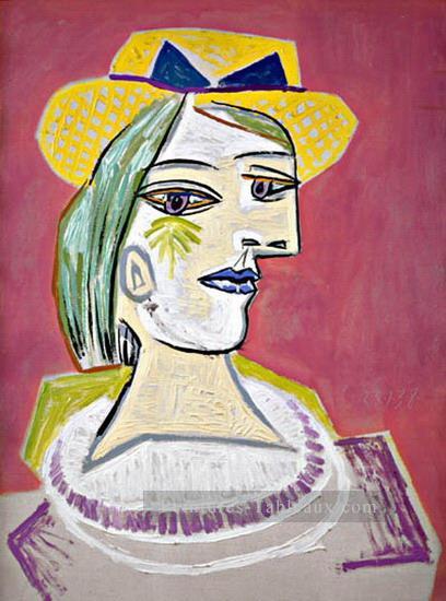 Portrait Femme 4 1937 cubism Pablo Picasso Peintures à l'huile